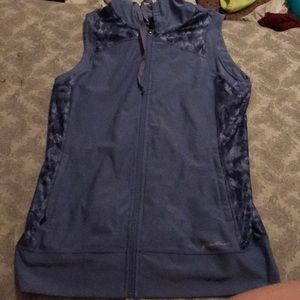 Purple Workout Hooded Vest